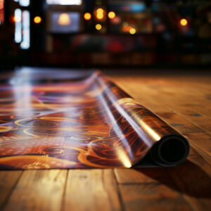 Non-Stick Banner Party Floor