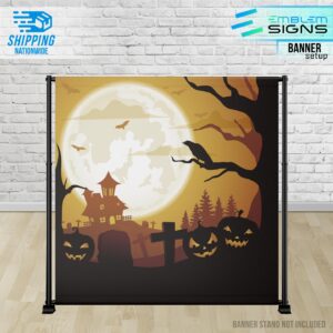 Spooky Background Banner