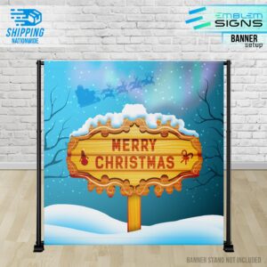 Christmas Snow Banner