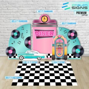 Retro Diner Party Premium