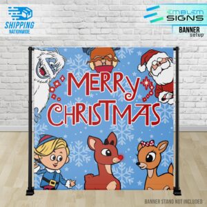 Rudolph the Red-Nosed Reindeer Banner