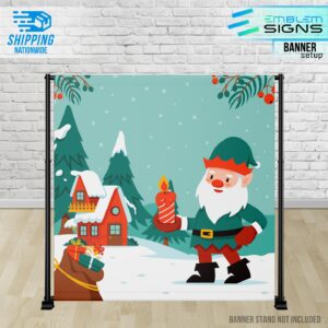 Santa Gifts Banner