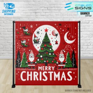 Santa Elf Team Banner