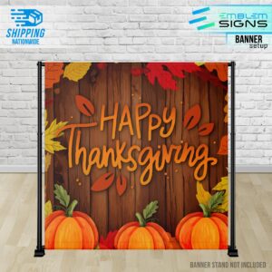 Thanksgiving Wood Banner