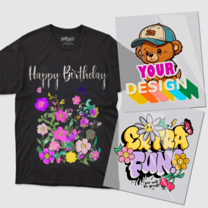 Shirt DTF Sticker Sheets