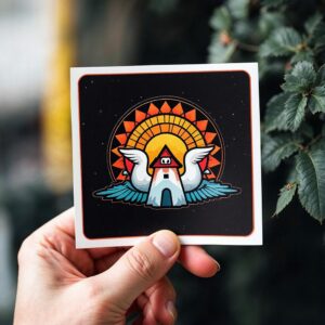 Small Square Stickers