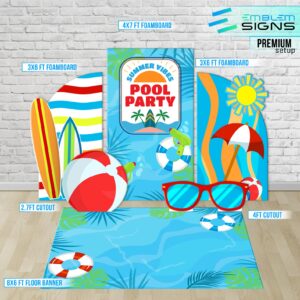 Summer Pool Party Premium