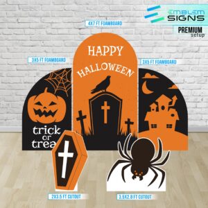Graveyard Coffin & Spider Premium