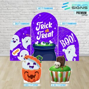 Purple Ghost Halloween Premium