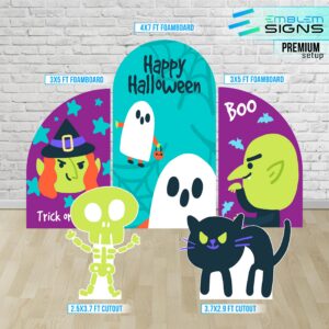 Ghost Blue Halloween Party Premium