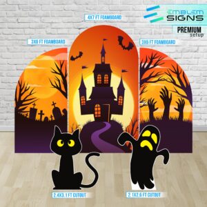 Haunted Castle Graveyard Premium